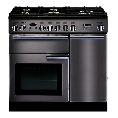 Rangemaster Professional+ 90 Dual Fuel Range Cooker Stainless Steel Rangemaster Professional+ 90 Dual Fuel Range Cooker Stainless Steel